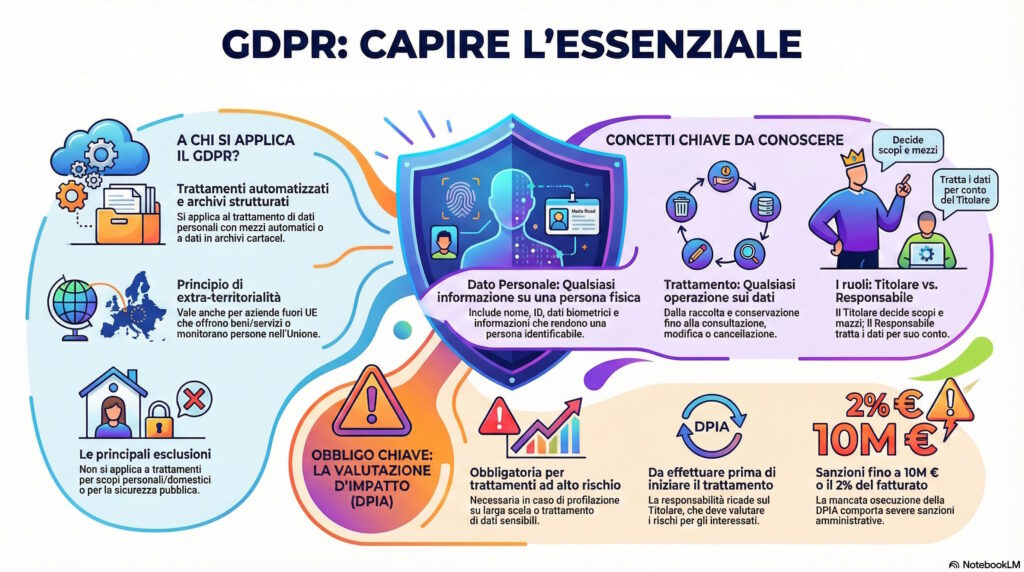 Consulenza in materia di privacy e GDPR per piccole e medie imprese o per Enti del terzo settore